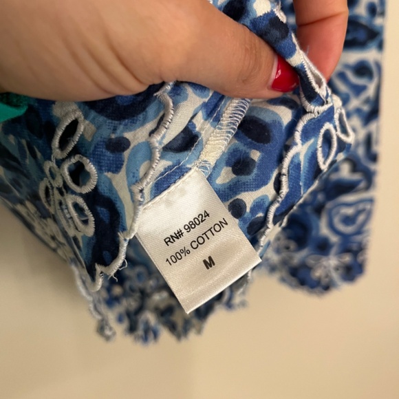 House of Harlow Ruffle Blouse size M - Picture 6 of 8